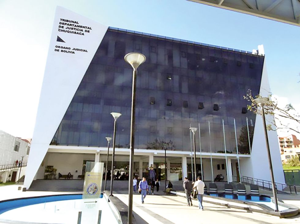 CHUQUISACA. El caso se ventila en un juzgado del Tribunal Departamental de Justicia. 