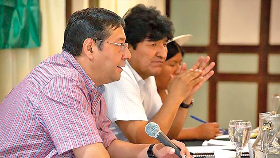 ARREMETIDA. Evo Morales emprendió una dura arremetida en contra del presidente Luis Arce y su entorno cercano.