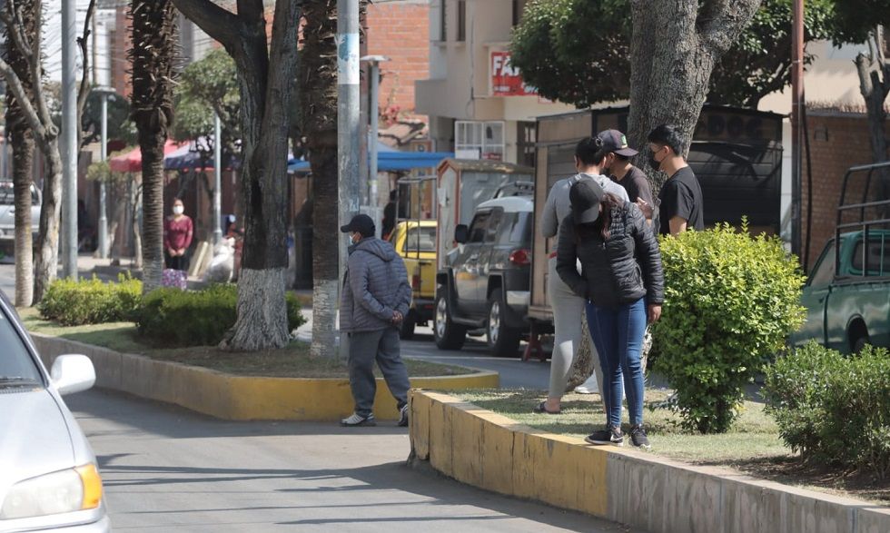 La avenida Venezuela, donde se venden y se buscan puestos para la Entrada. 