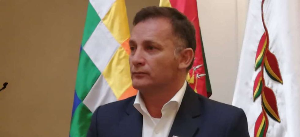 Luis Fernándo López, exministro de Jeanine López.