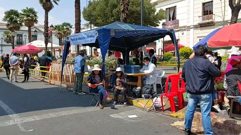 La vacunación anticovid durante el fin de semana pasado, coincidente con la Entrada Folclórica de la Virgen de Guadalupe.