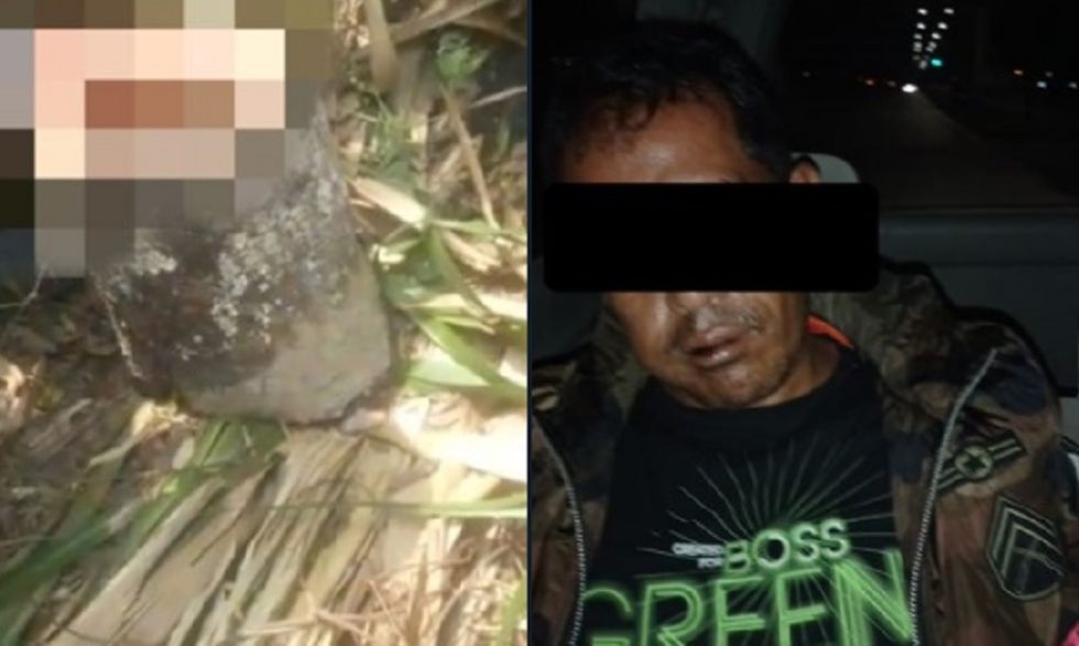Fotografía de la persona secuestrada, publicada por el Ministro de Gobierno.