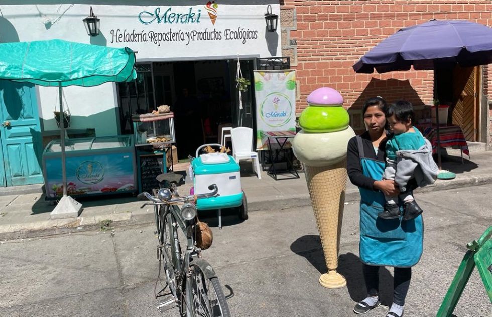 Merak, la primera heladería ecológica de Bolivia.