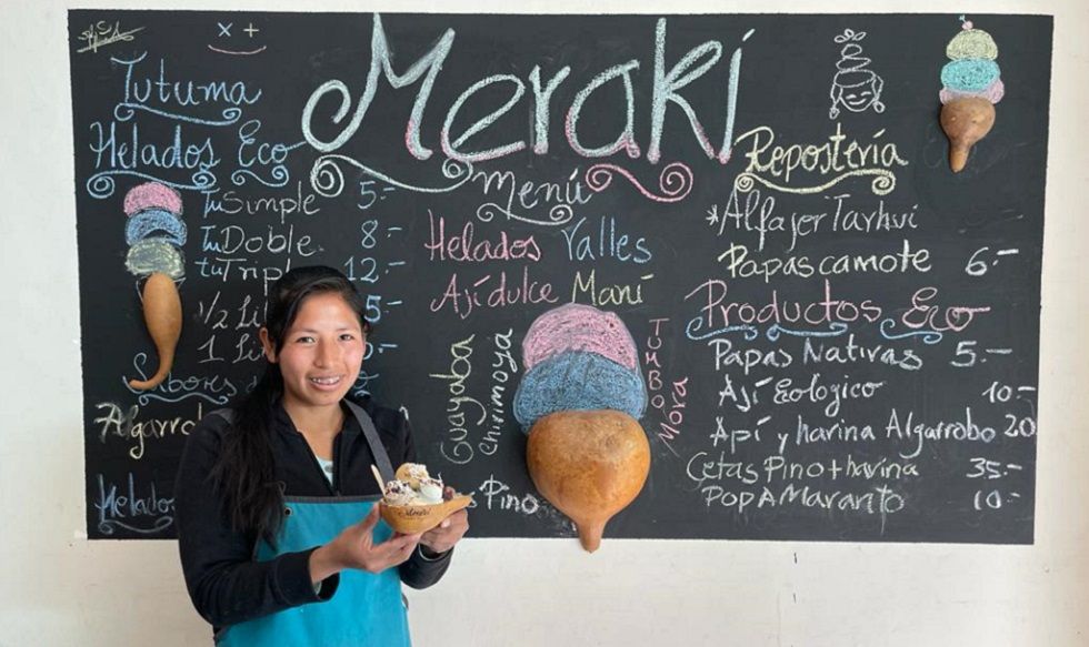 Merak, la primera heladería ecológica de Bolivia.