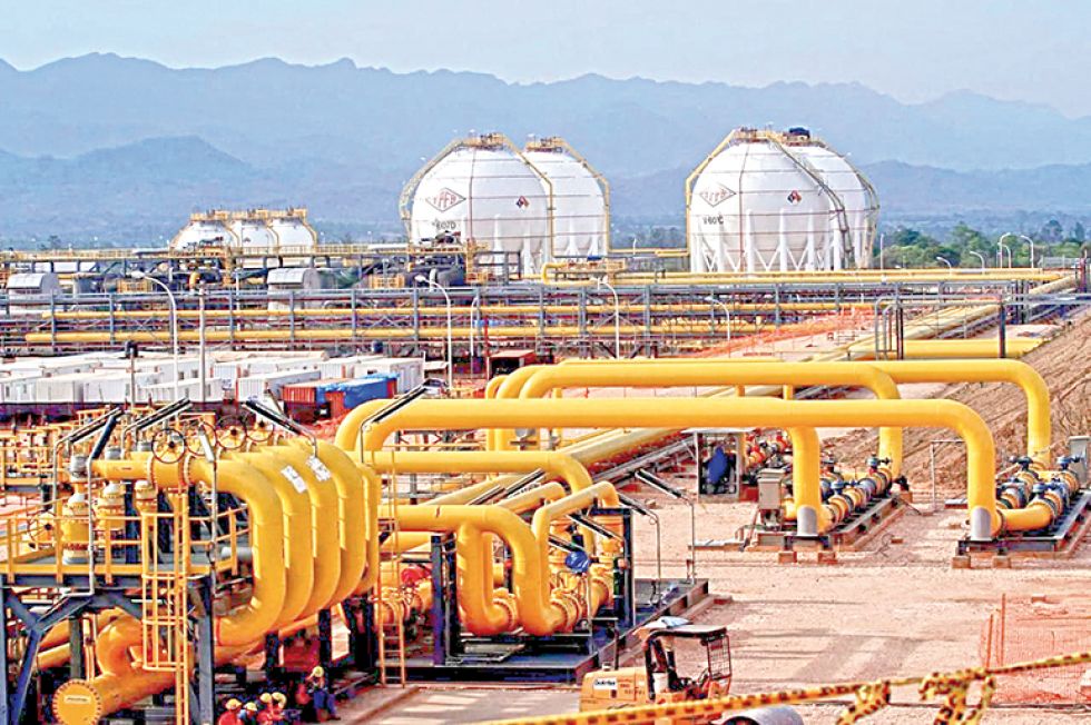 YPFB. Redes de gas.
