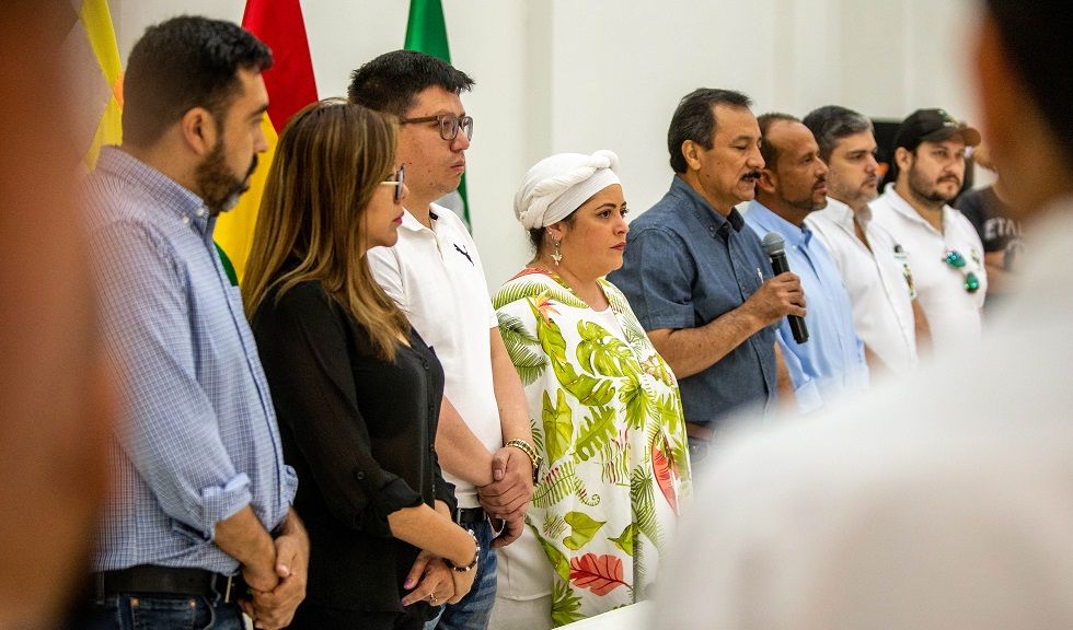 El último encuentro fallido entre el Gobierno y el Comité Interinstitucional de Santa Cruz.