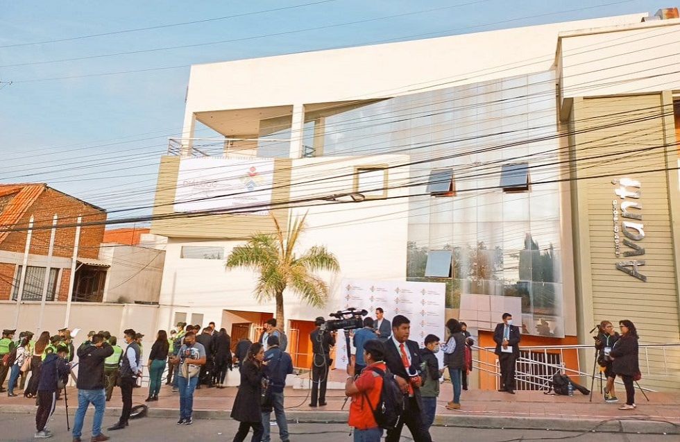 El Salón de Convenciones Avanti donde se desarrollará el encuentro por el Censo.