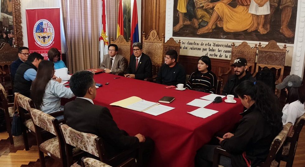 El Comité Electoral de USFX se reunió y confirmó las elecciones.