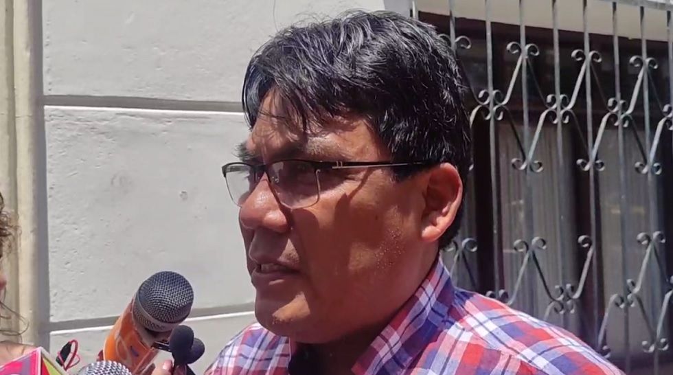 El diputado del MAS Héctor Arce. 
