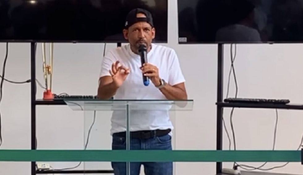 El gobernador de Santa Cruz, Luis Fernando Camacho. 