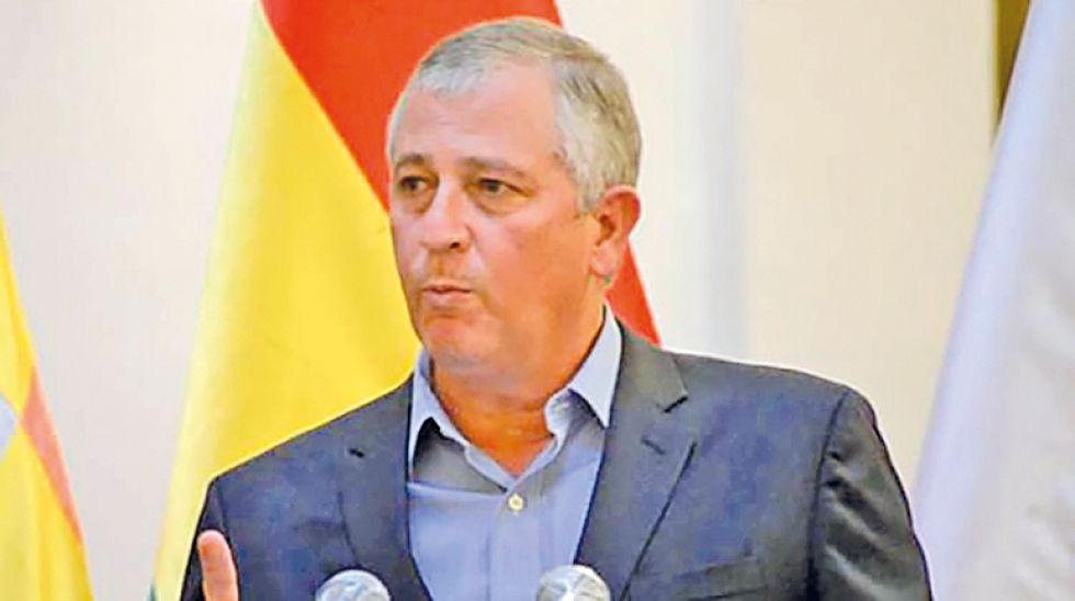 DENUNCIA. Branco Marinkovic era ministro de Economía del gobierno de Jeanine Áñez en 2020.