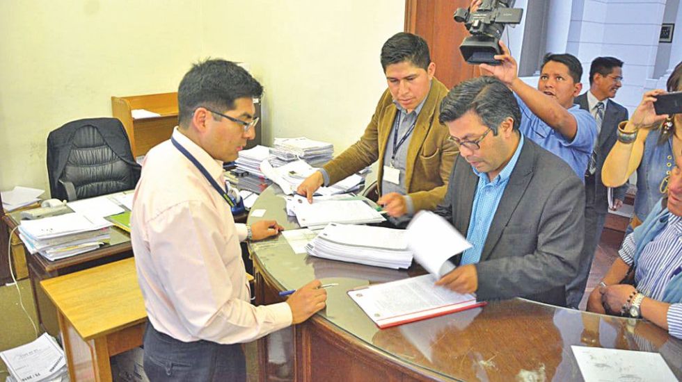 PROCESO. En 2016, el entonces fiscal superior José Manuel Gutiérrez presentó imputación en el TSJ.