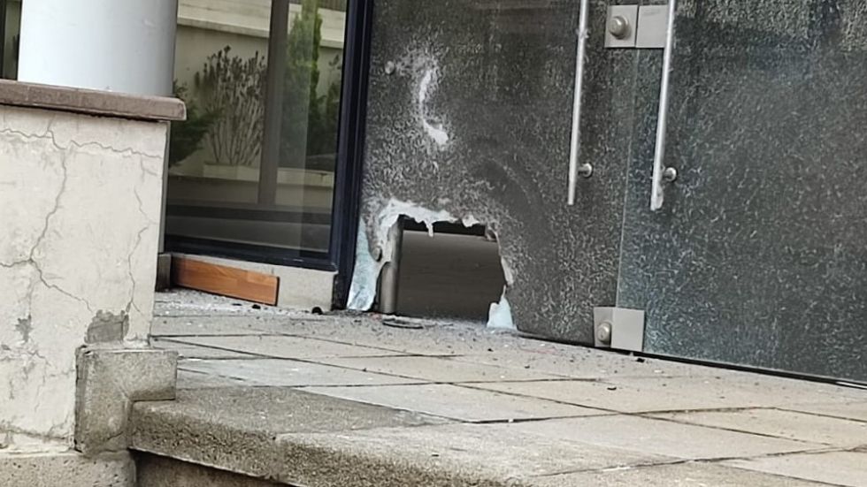 Las consecuencias de la explosión en la zona sur de La Paz. 