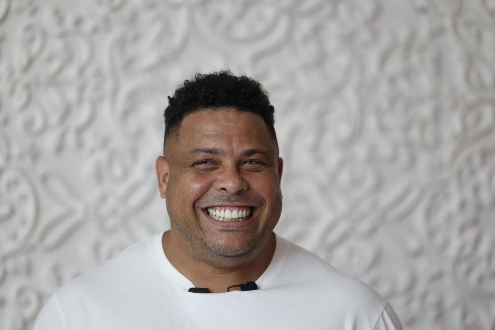 El exastro brasileño Ronaldo. 