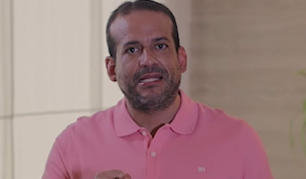 El gobernador de Santa Cruz, Luis Fernando Camacho, en una aparición anterior