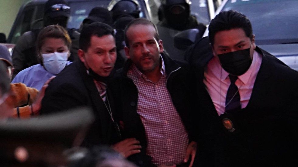 El gobernador de Santa Cruz, Luis Fernando Camacho, fue aprehendido el pasado miércoles.