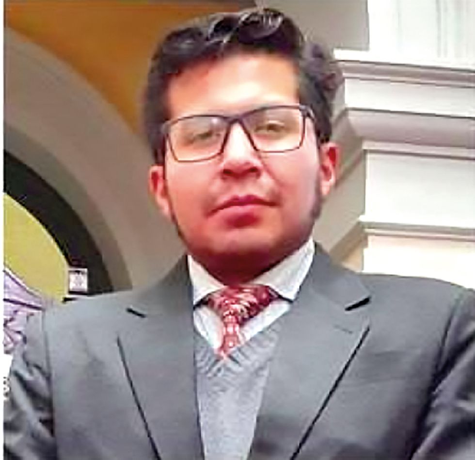 LA PAZ. El juez Sergio Sebastián Pacheco Diamantino dispuso detención preventiva para Camacho.