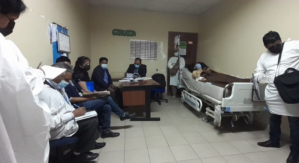 El joven siguió la audiencia y escuchó su condena desde su cama del hospital Viedma.