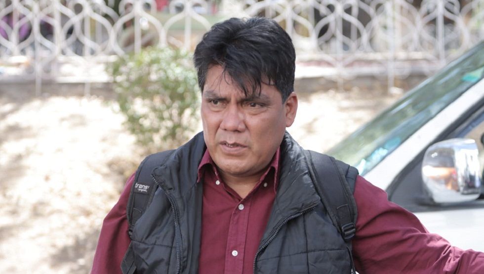 El diputado del MAS Héctor Arce. 