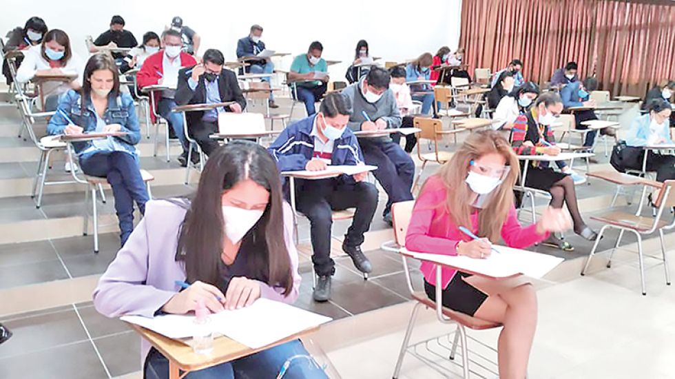 convocatoria. El examen el 2022.
