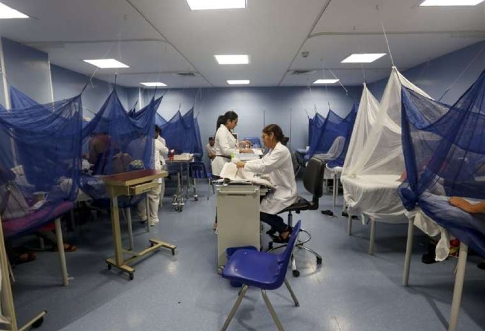 La atención de los pacientes de dengue en Santa Cruz.