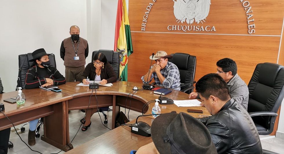 La elección de la Brigada de Chuquisaca se cumplió sin la participación de la bancada de CC.