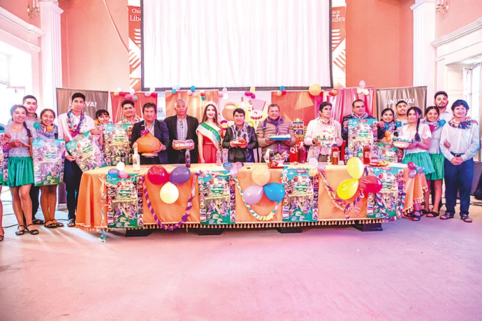ACTO. El lanzamiento oficial del Carnaval Padillense 2023 se realizó ayer en Sucre.
