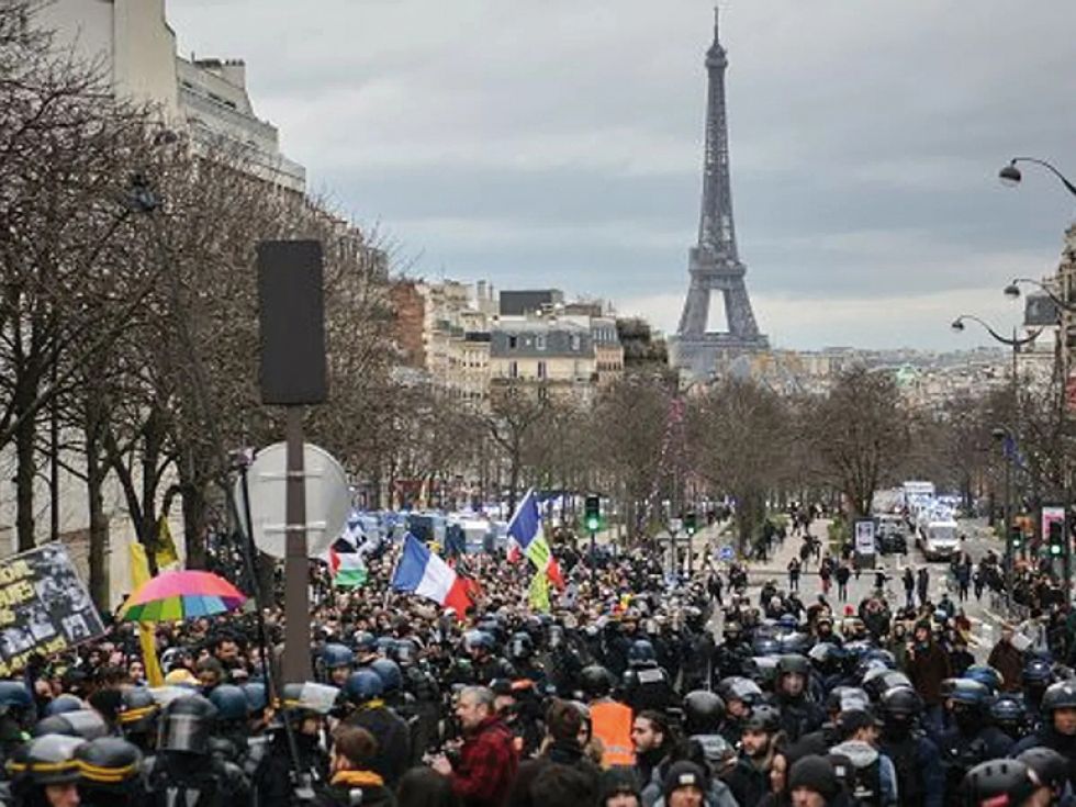 Agitación social en Francia