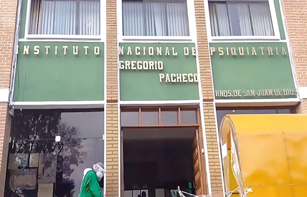 BIOSEGURIDAD. Las medidas que se exigen para ingresar al psiquiátrico Gregorio Pacheco.