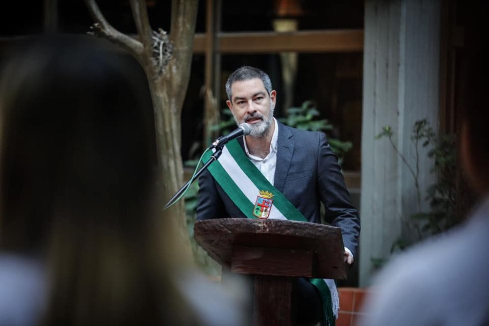 El presidente de la Asamblea Legislativa Departamental de Santa Cruz, Svonko Matkovic.
