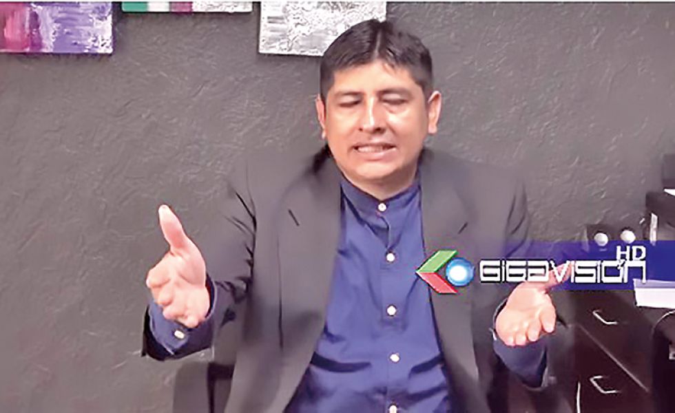 DENUNCIA. Rolando Cuéllar lanzó serias acusaciones en contra de Morales y su entorno.
