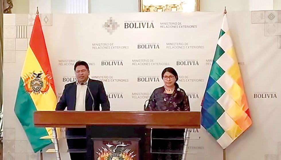 GOBIERNO. Autoridades diplomáticas.