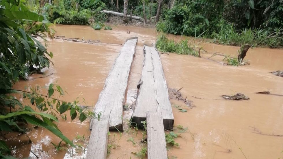 En febrero se registraron inundaciones en Beni. 
