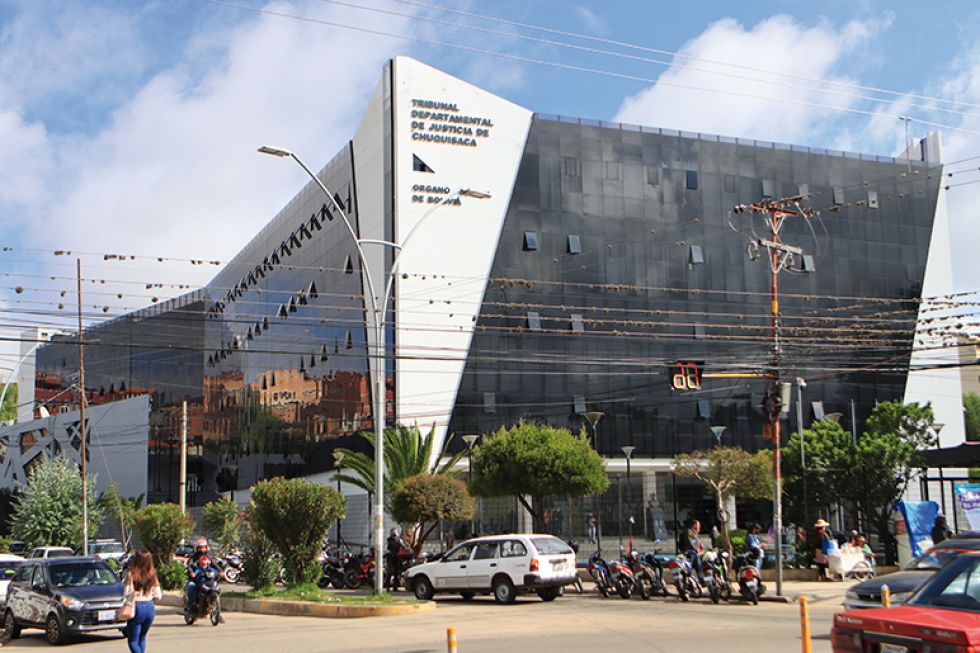 JUSTICIA. La denuncia de estafa se ventila en el Juzgado 1º de Instrucción en lo Penal de Sucre.