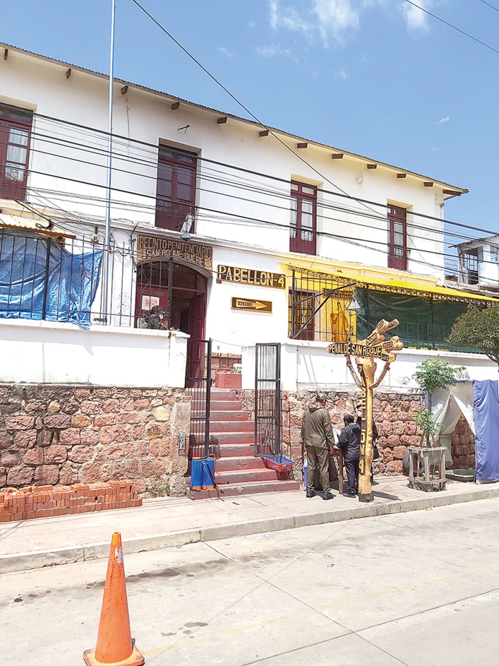 PROCESADO. El hombre que atacó con cuchillo a dos personas está en la cárcel San Roque.