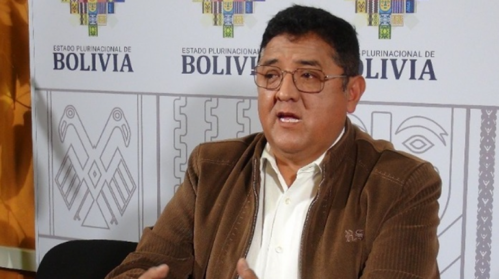 El ministro de Desarrollo Rural y Tierras, Remmy González