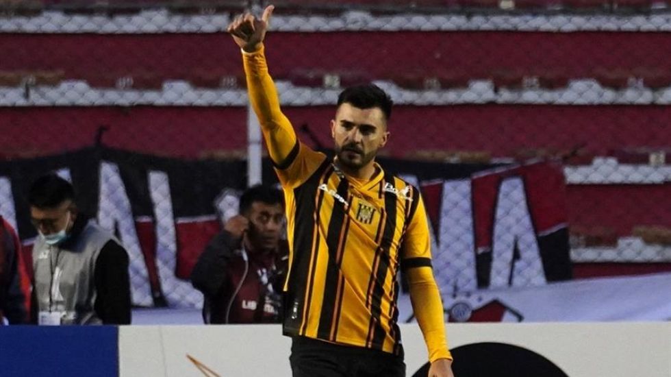 Enrique Triverio, autor de dos goles para The Strongest. 