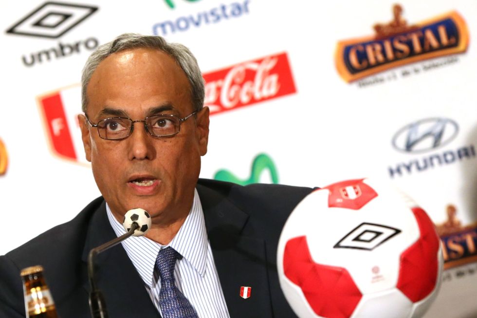 Burga Seoane, expresidente de la Federación Peruana de Fútbol.