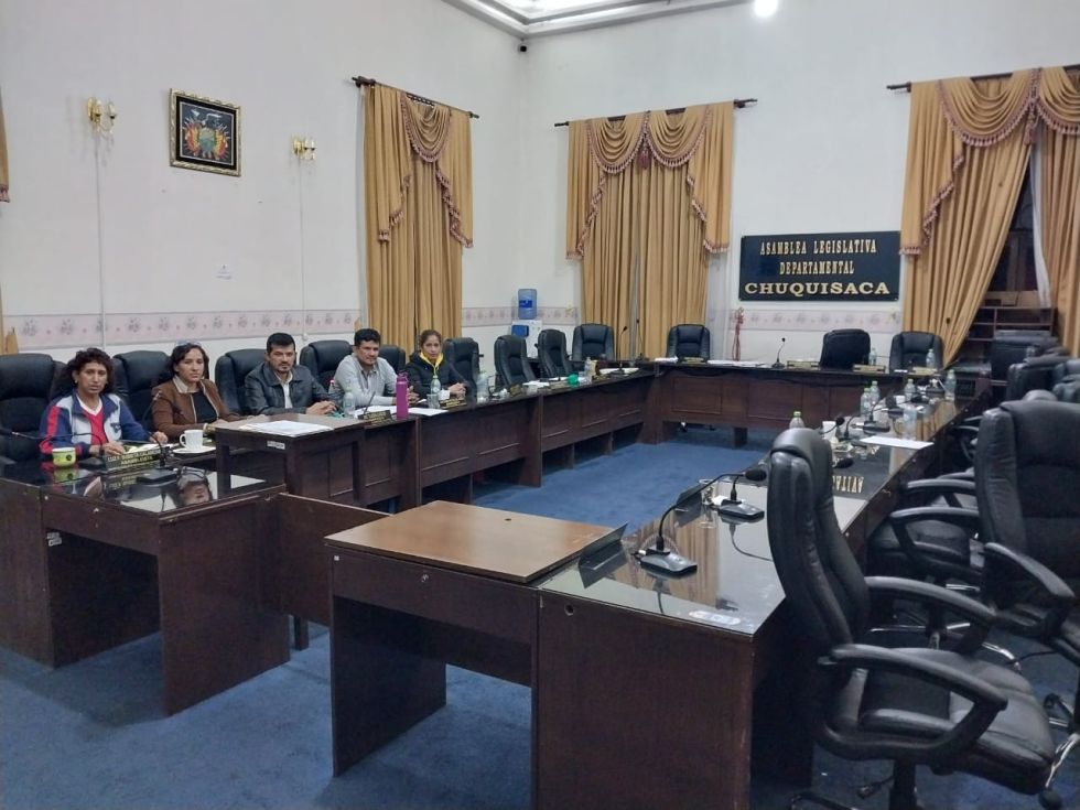 El Pueblo Guaraní tiene representación en la Asamblea Legislativa Departamental de Chuquisaca.