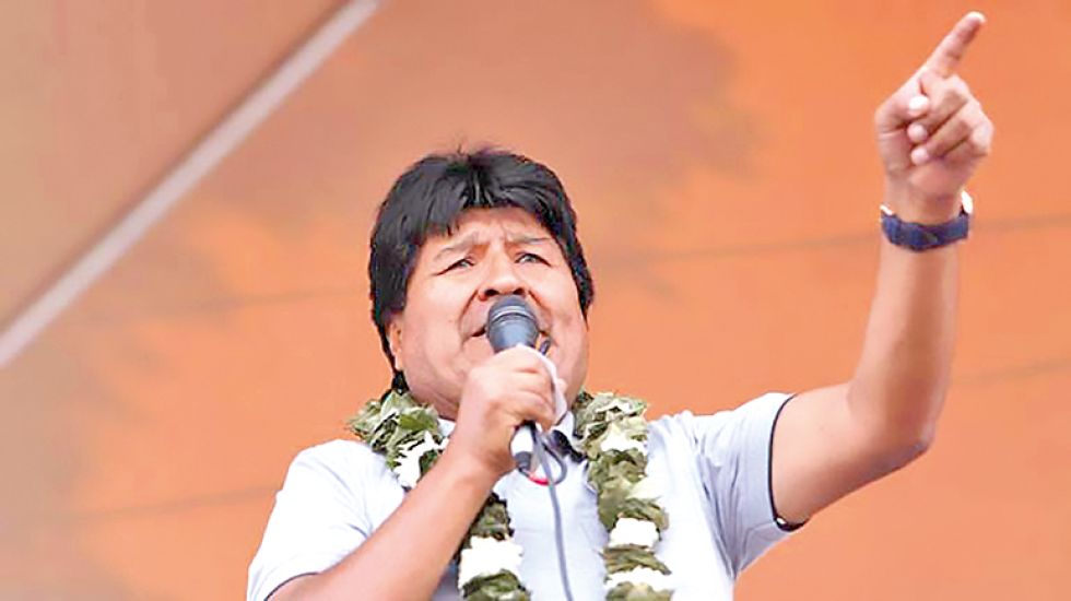 DETERMINACIÓN. El expresidente Evo Morales, es Líder del Movimiento Al Socialismo (MAS) y recientemente presidió una reunión.