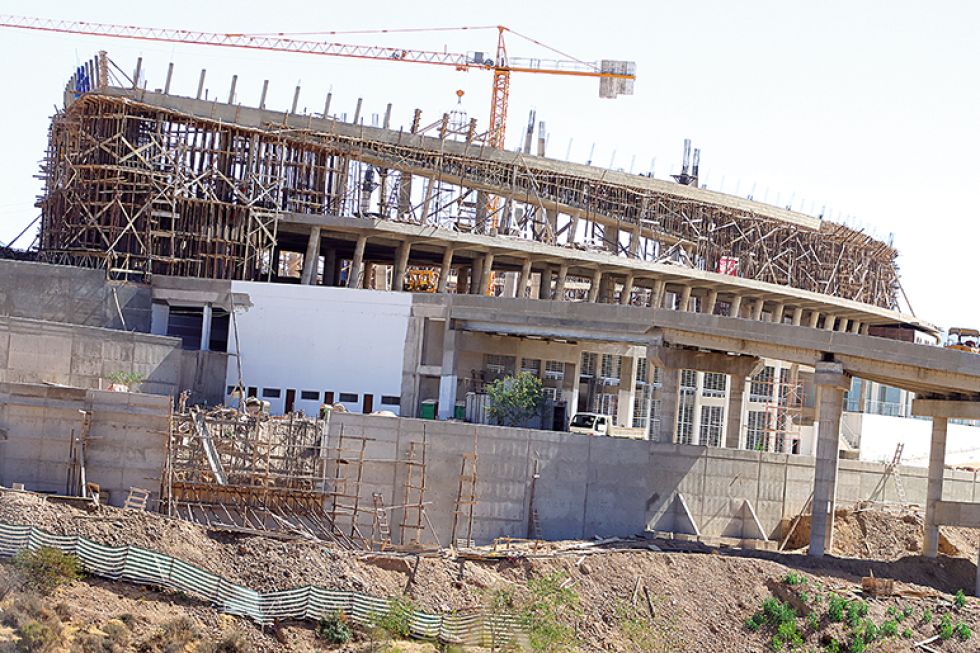 CONSTRUCCIÓN. La nueva Terminal de Buses se emplaza en la zona Caza y Pesca.