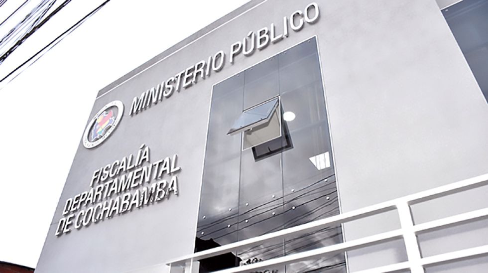 PROCESO. La denuncia se presentó en la Fiscalía Departamental de Cochabamba y ahora corre el plazo para la investigación preliminar.