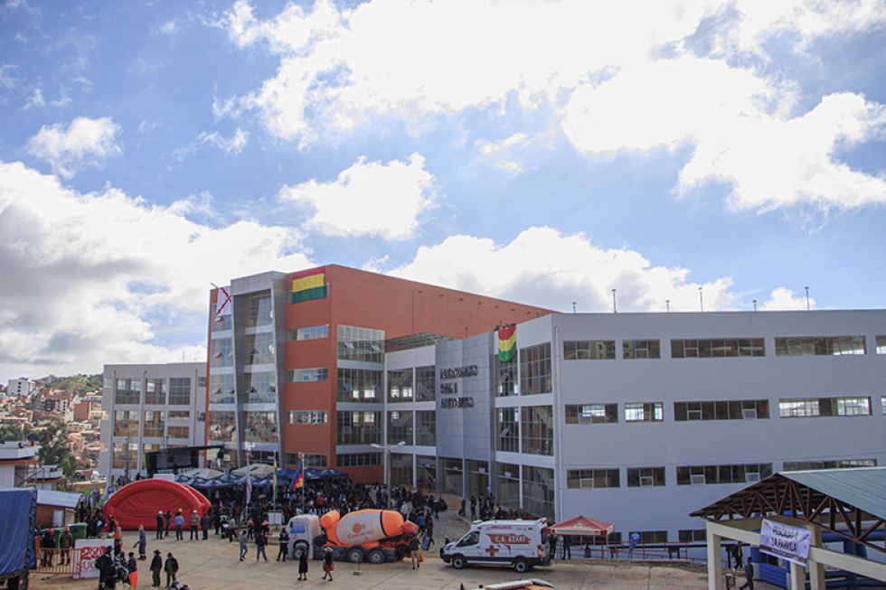 INFRAESTRUCTURA. La nueva infraestructura tiene capacidad para albergar a 416 comerciantes.