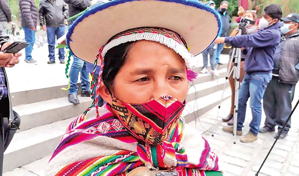 EXDIPUTADA. La nueva cónsul en Puno, Lidia Patty.