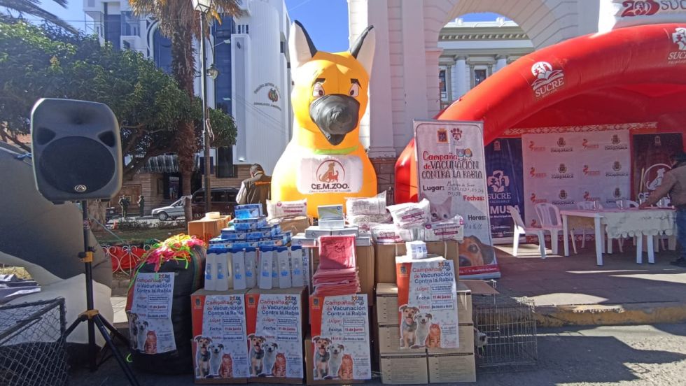 El pasado viernes se realizó el lanzamiento de la campaña de vacunación.