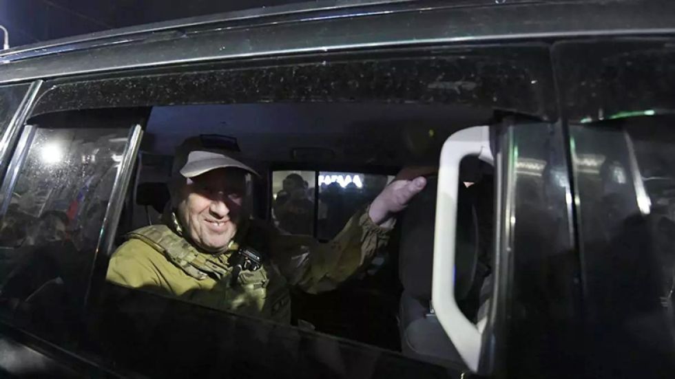 REFUGIADO. El líder del Grupo Wagner, Yevgueni Prigozhin, se levantó contra Vladimir Putin.