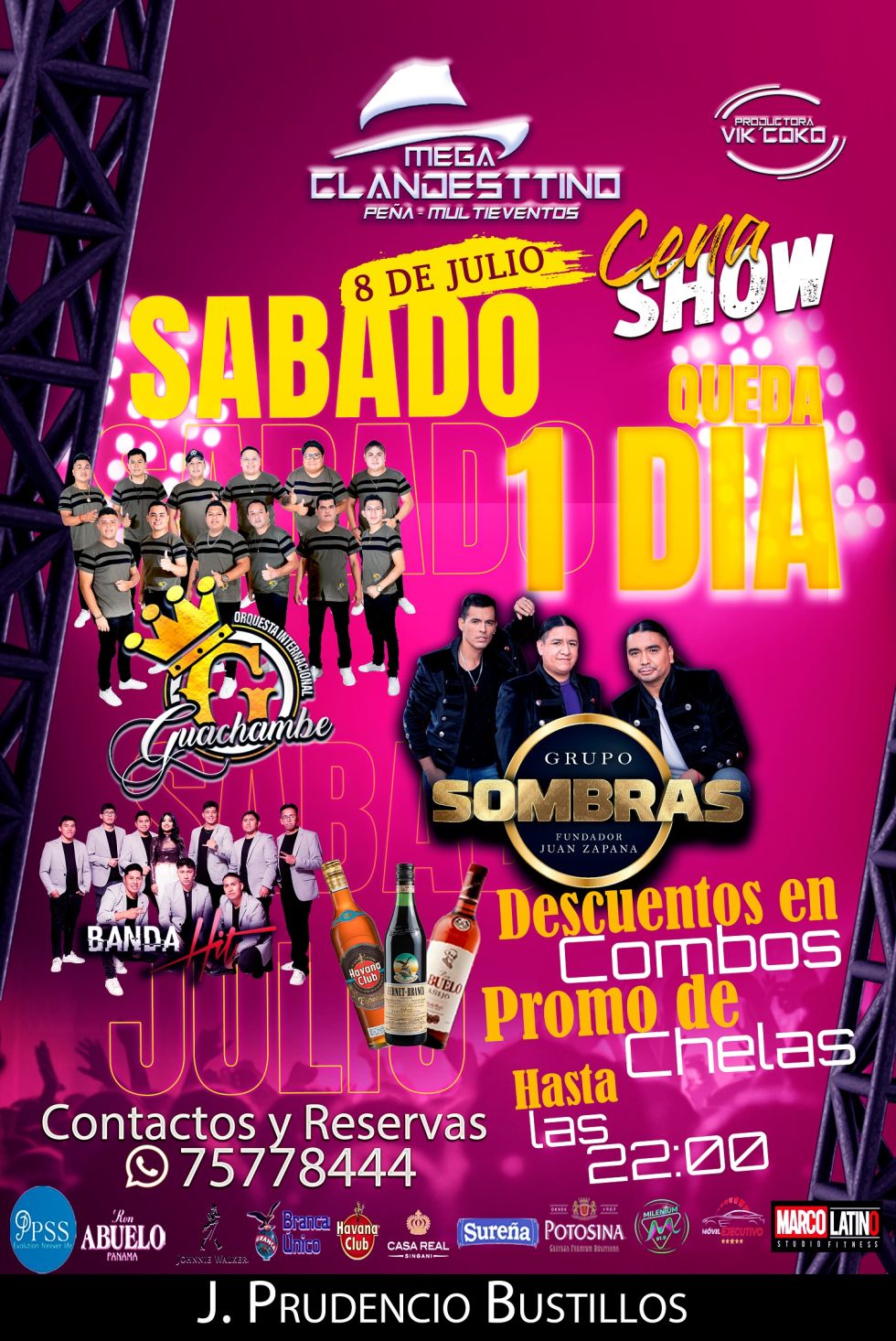 El afiche promocional.