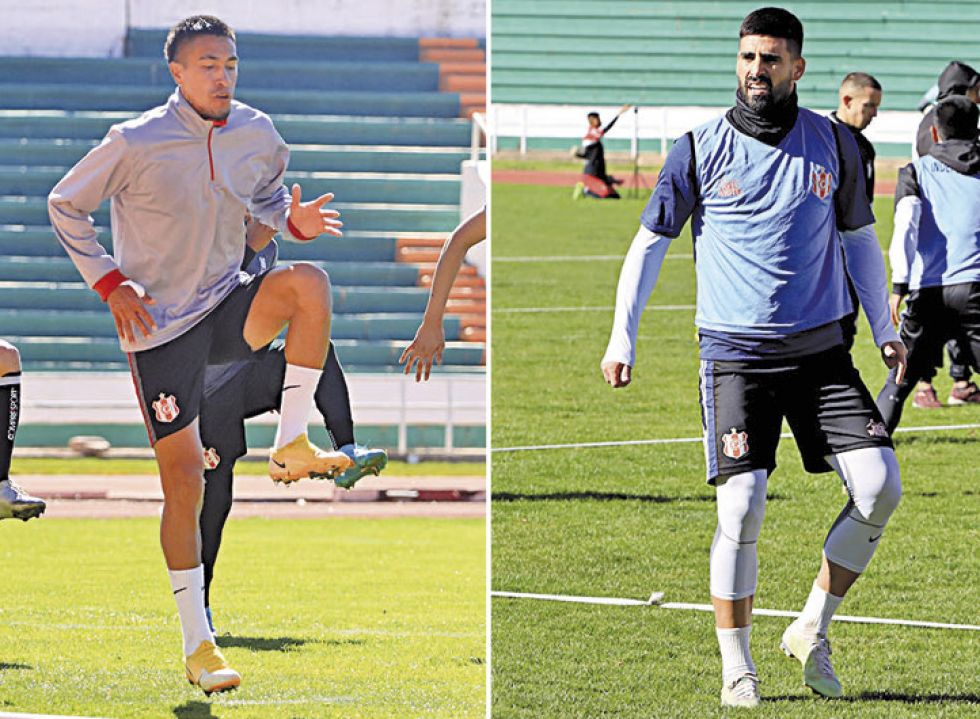 El mediocampista chuquisaqueño y el delantero brasileño se encuentran lesionados.