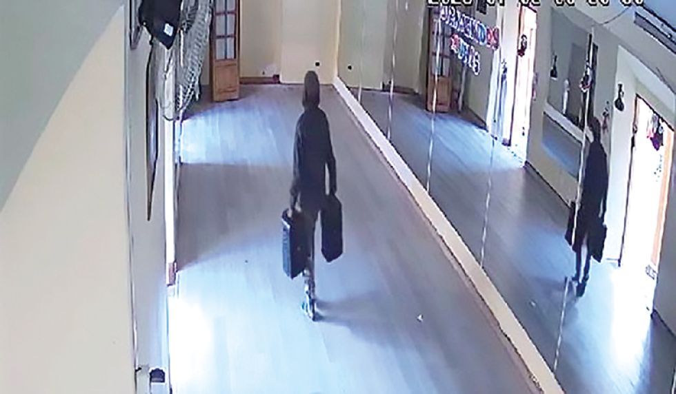 CONSTANCIA. El registro de imágenes en video del local ayudó a atrapar al ladrón.