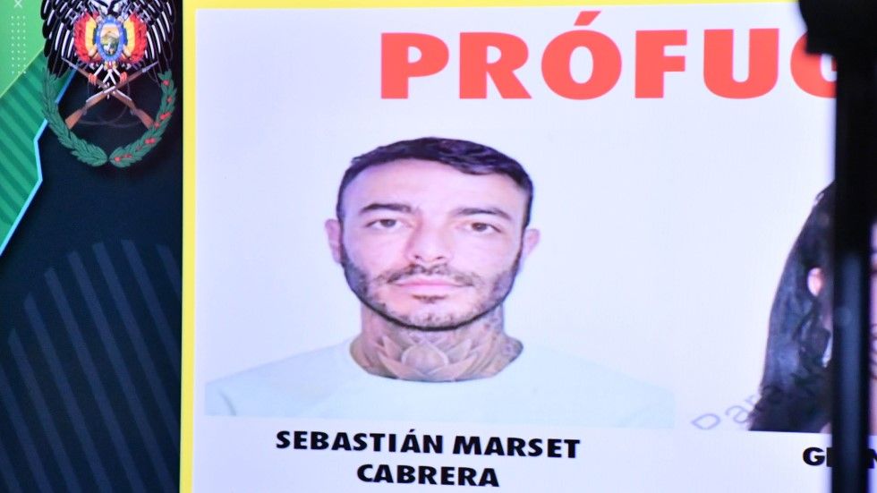 La imagen que compartió la Policía en la búsqueda del narcotraficante Sebastián Marset.